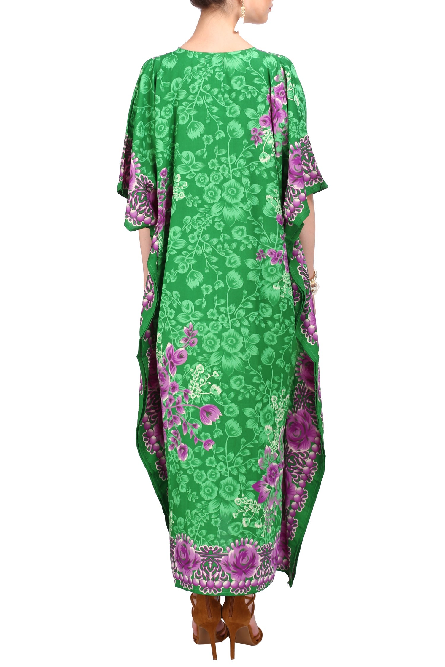 Women Long Kaftan Summer Holiday Caftan Dress in 6 Colors - S to 3XL