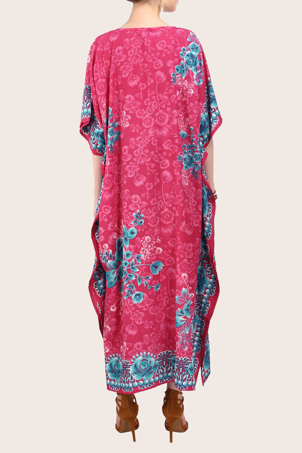 Women Long Kaftan Summer Holiday Caftan Dress in 6 Colors - S to 3XL
