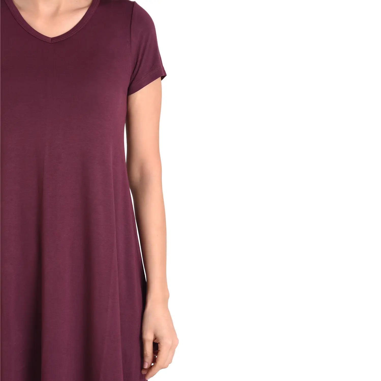 Short Sleeve T-Shirt Dress - Available in 6 Colors