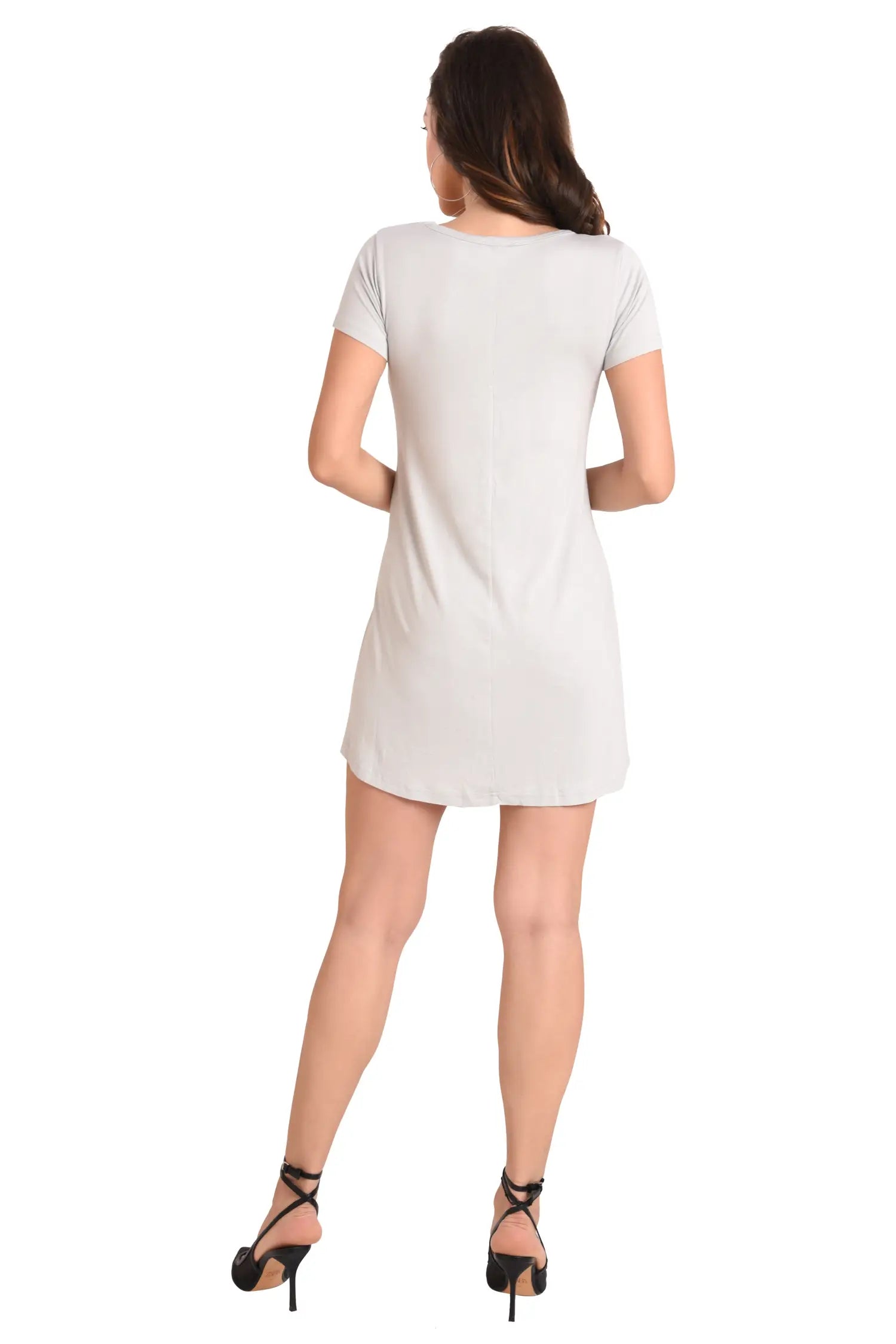Short Sleeve T-Shirt Dress - Available in 6 Colors