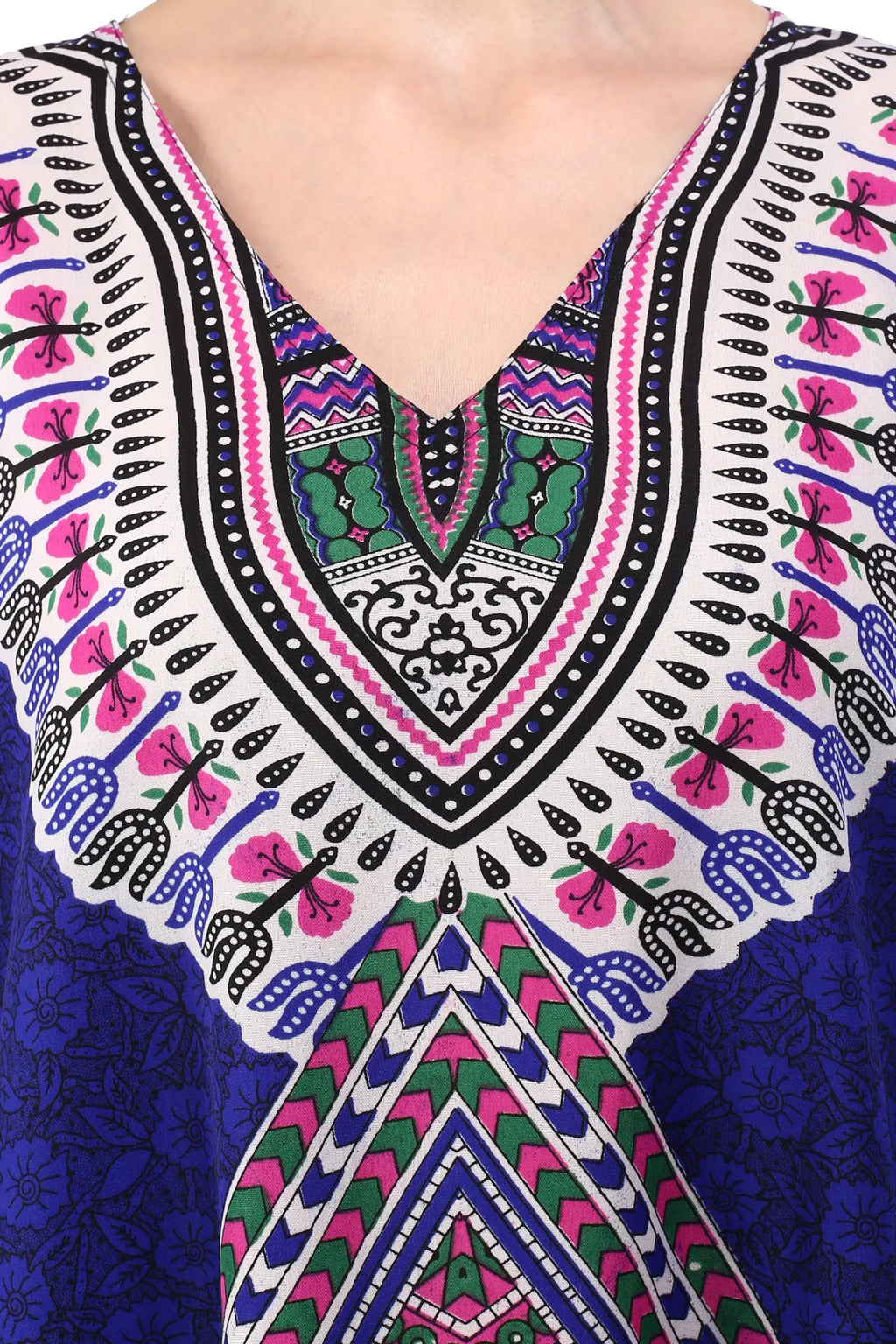 Women Short Kaftans Summer Holiday Caftan Dress 4 Colors S-3XL