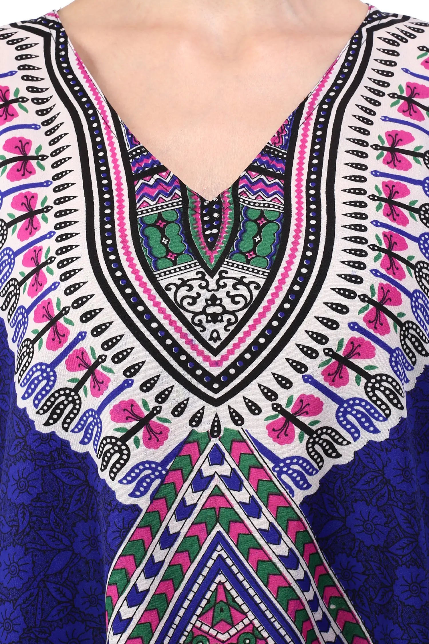 Women Short Kaftans Summer Holiday Caftan Dress 4 Colors S-3XL