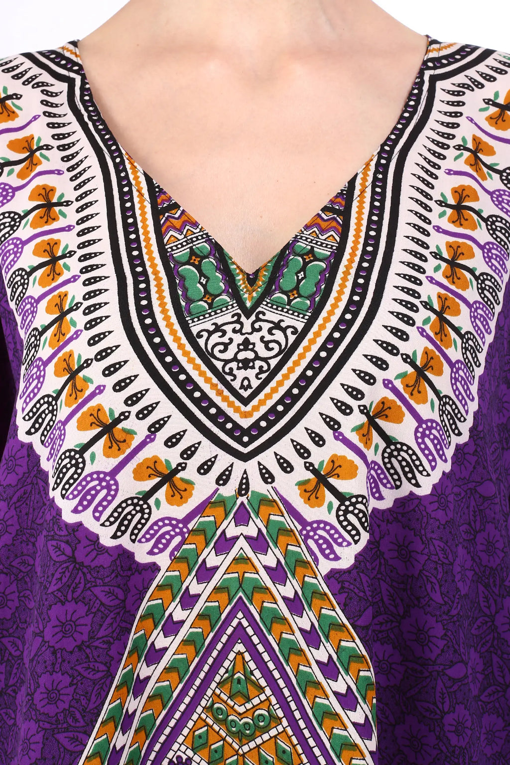 Women Short Kaftans Summer Holiday Caftan Dress 4 Colors S-3XL