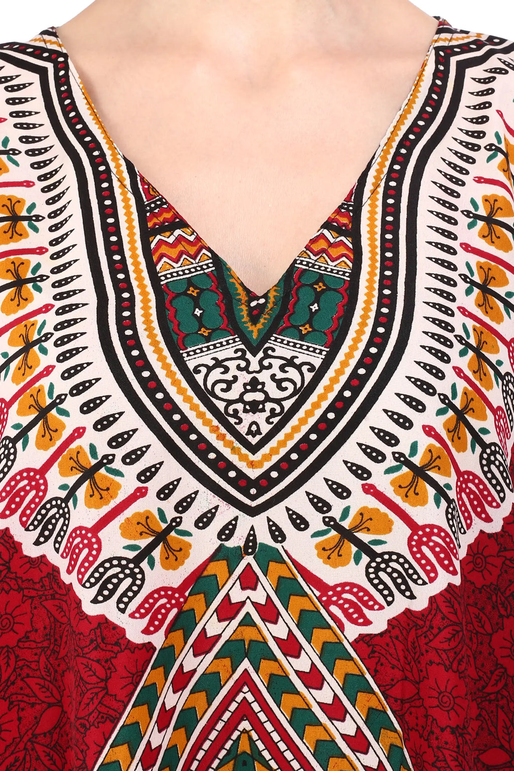 Women Short Kaftans Summer Holiday Caftan Dress 4 Colors S-3XL