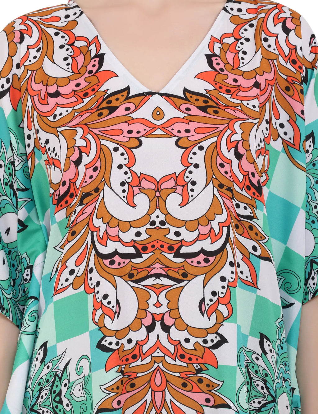 Women Long Kaftans Summer Holiday Caftan Dress 6 Colors S-3XL