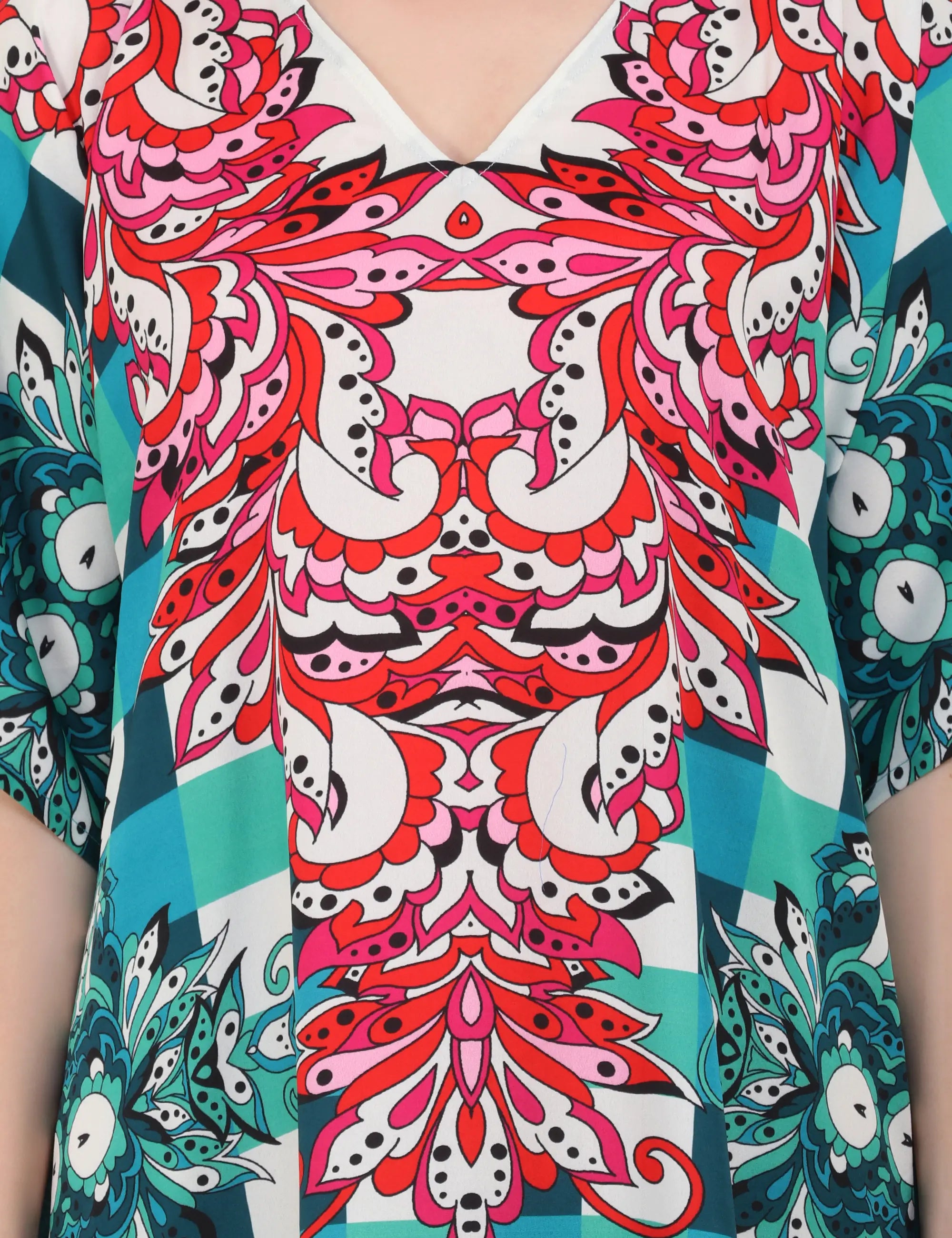 Women Long Kaftans Summer Holiday Caftan Dress 6 Colors S-3XL