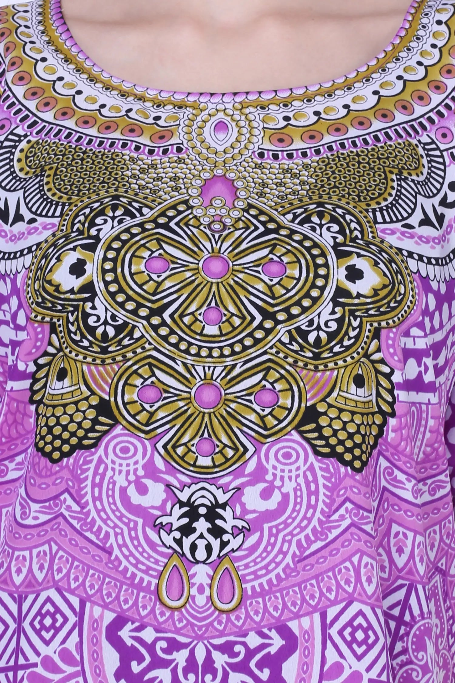 Women Long Kaftans Summer Holiday Caftan Dress 5 Colors S-3XL