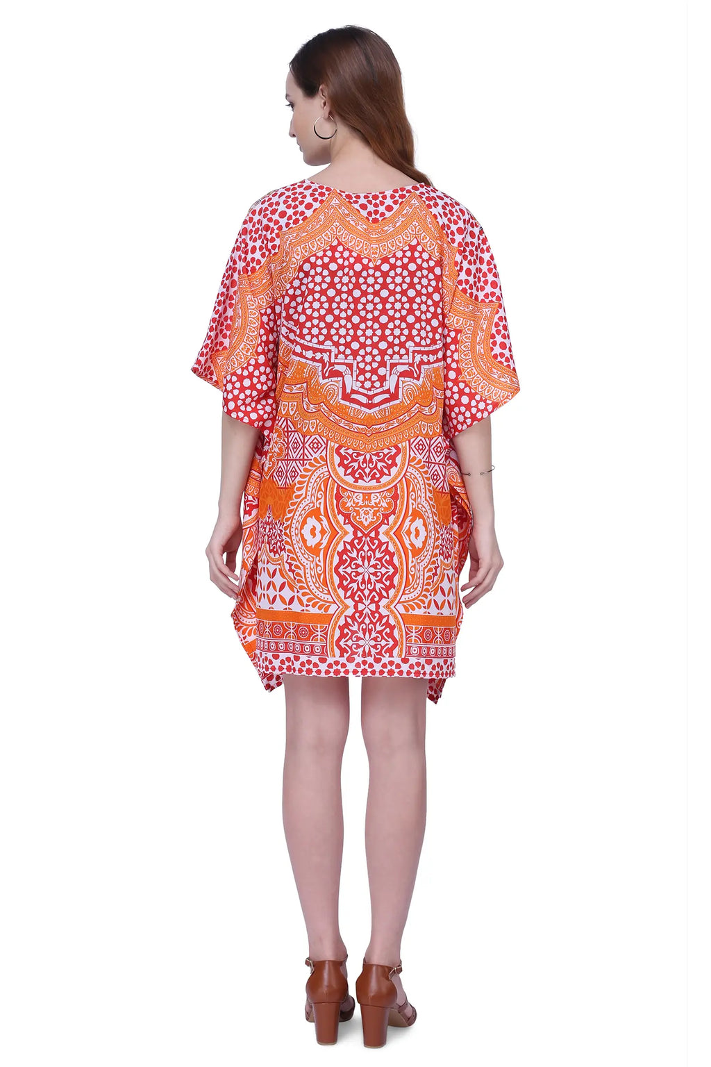 Women Long Kaftans Summer Holiday Caftan Dress 5 Colors S-3XL