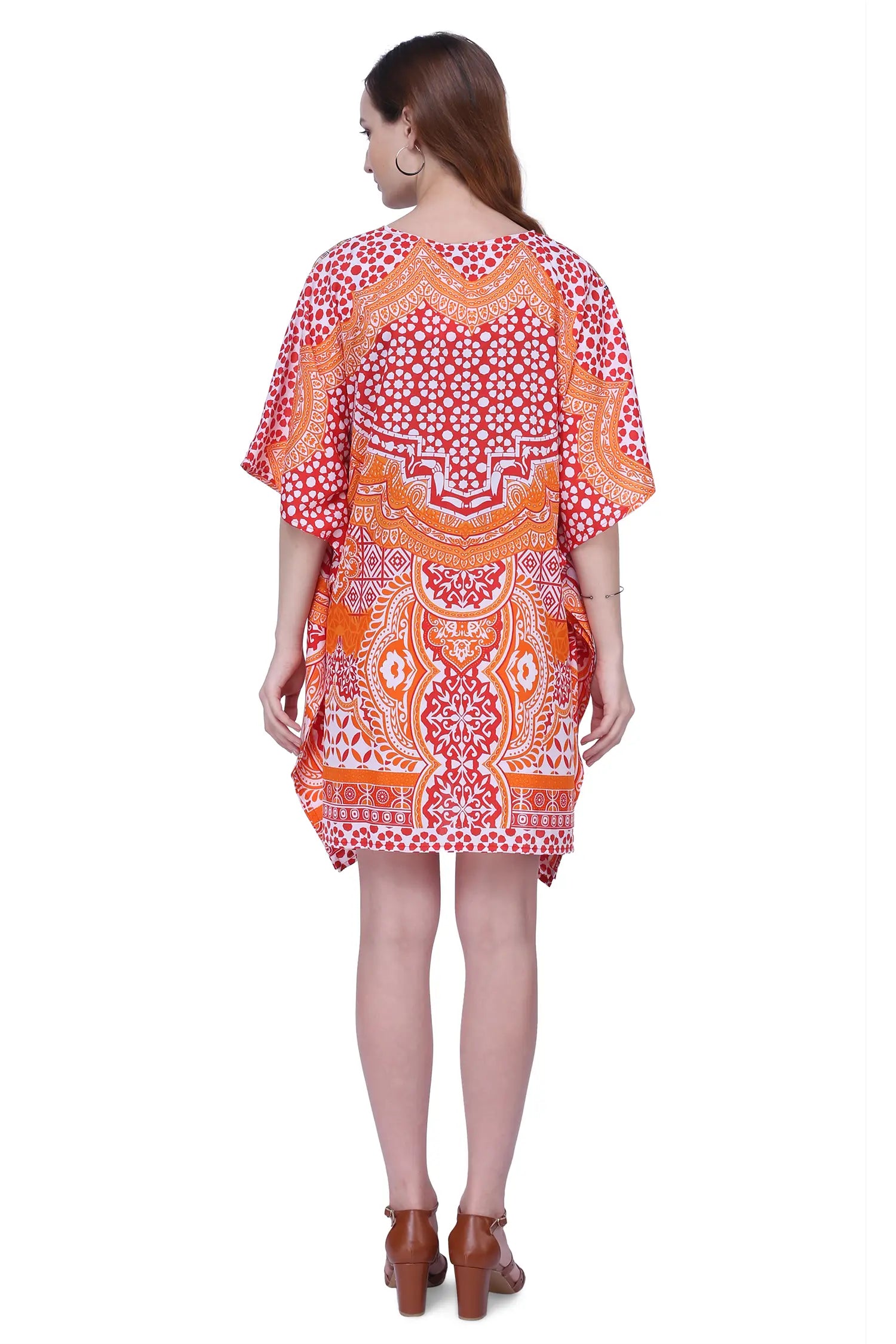 Women Long Kaftans Summer Holiday Caftan Dress 5 Colors S-3XL