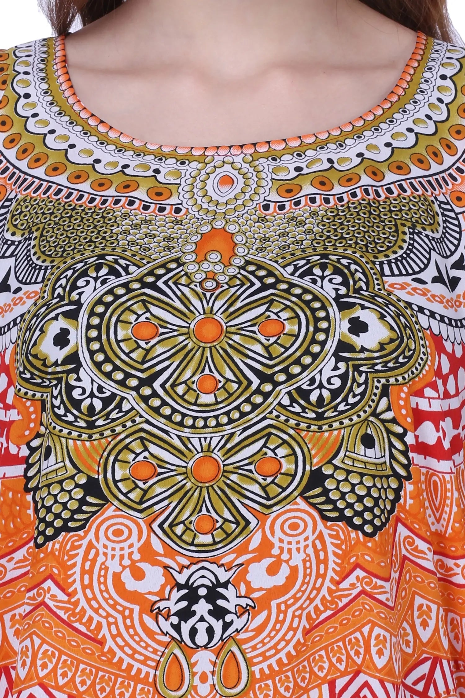 Women Long Kaftans Summer Holiday Caftan Dress 5 Colors S-3XL