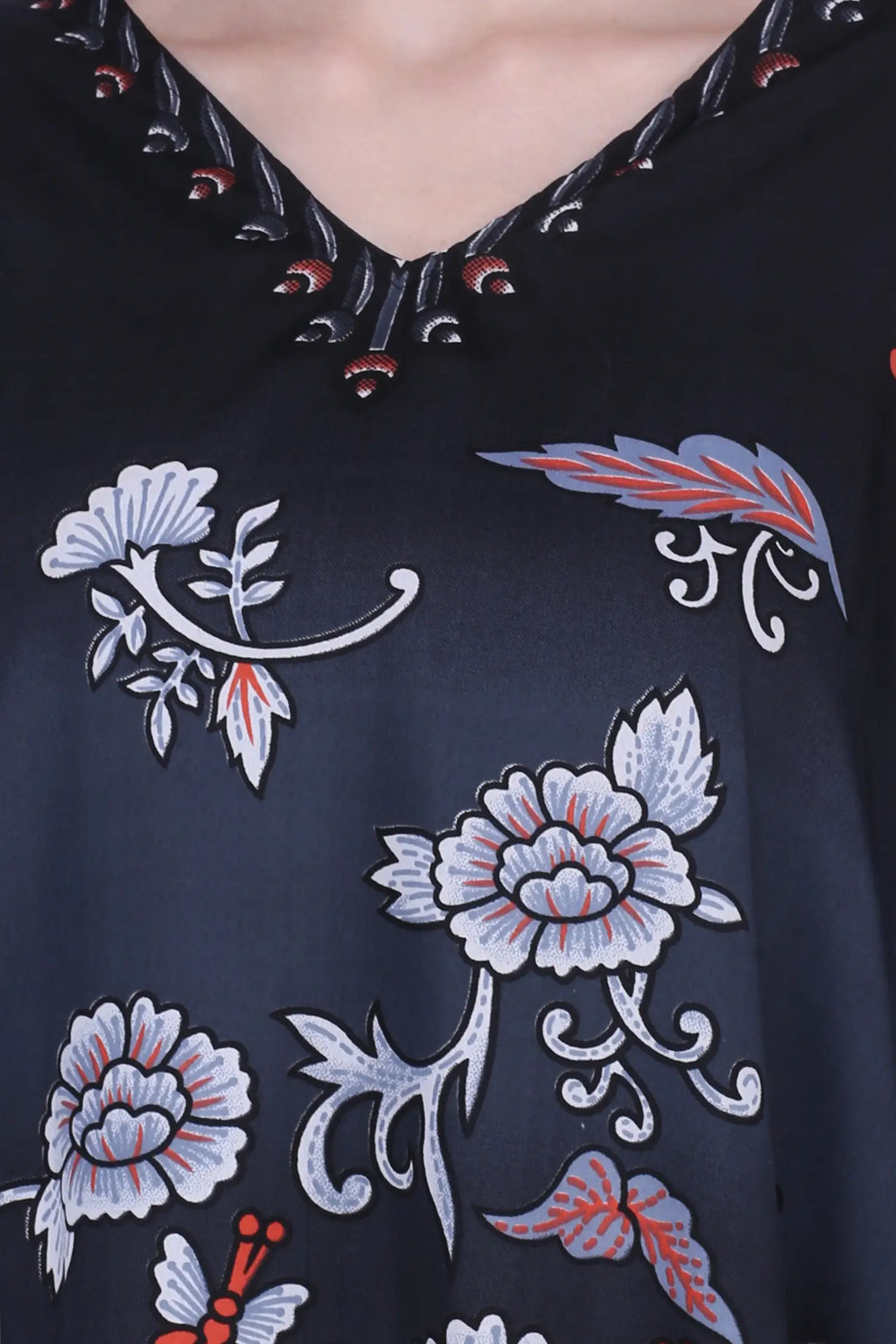 Women Long Kaftans Summer Holiday Caftan Dress 5 Colors S-3XL