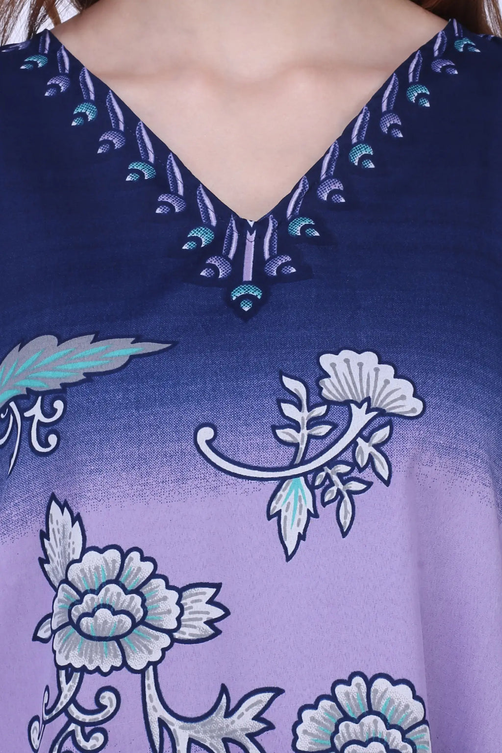 Women Long Kaftans Summer Holiday Caftan Dress 5 Colors S-3XL