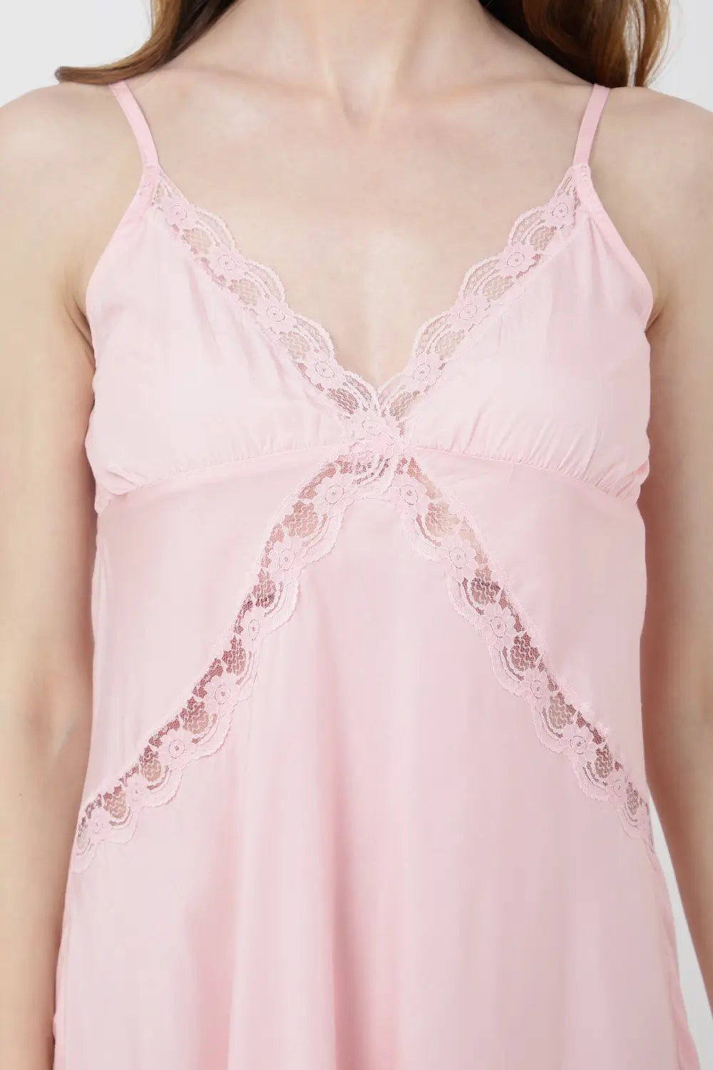 Nightdress for Women – Women's Nightgowns & Sleepshirts for Women Soft Rayon – Women’s Nightgowns Sleeveless Sleepwear - V Neck Pullover Short Nightgowns, Pink, S-3XL