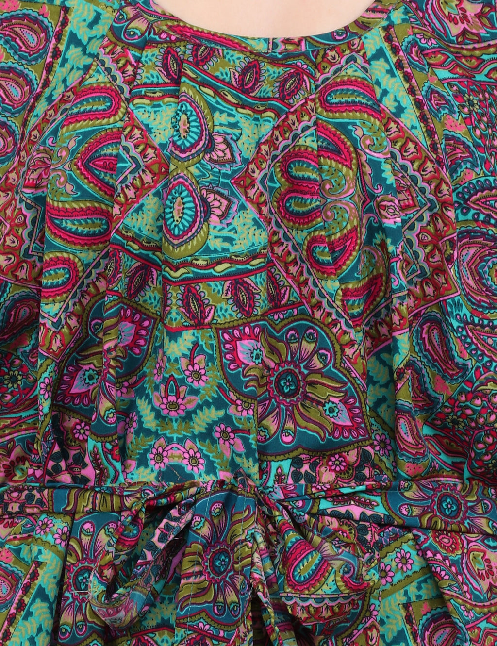 Ethnic Inspired Prints Women's Kaftan Dresses - One Size (P83)