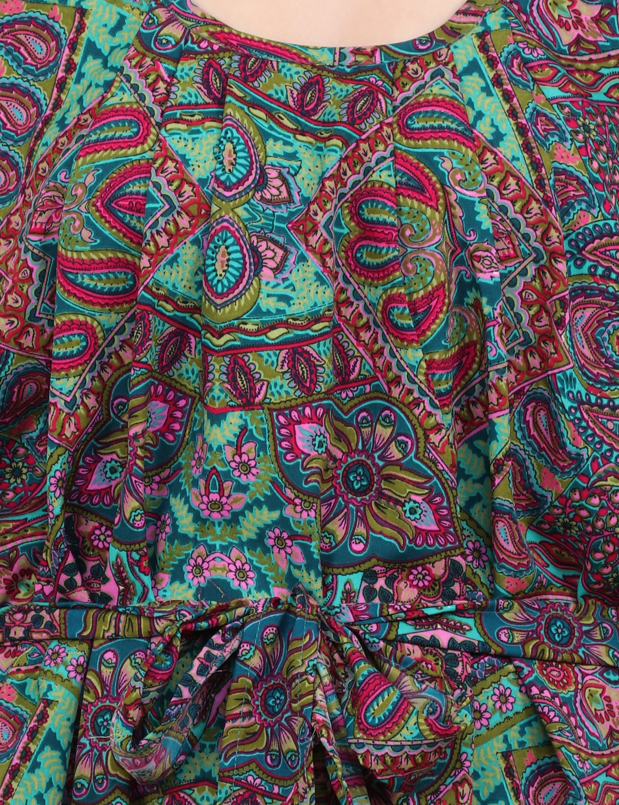 Ethnic Inspired Prints Women's Kaftan Dresses - One Size (P83)